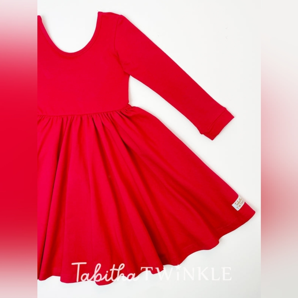 TabitHA Twinkle Red Rose Joy Dress Size 8/10